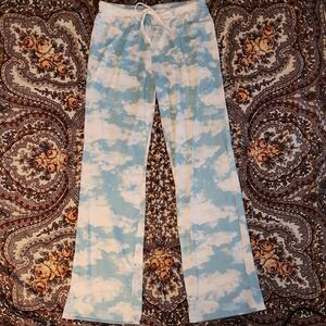 Women's Cloud Print Pajama Pants